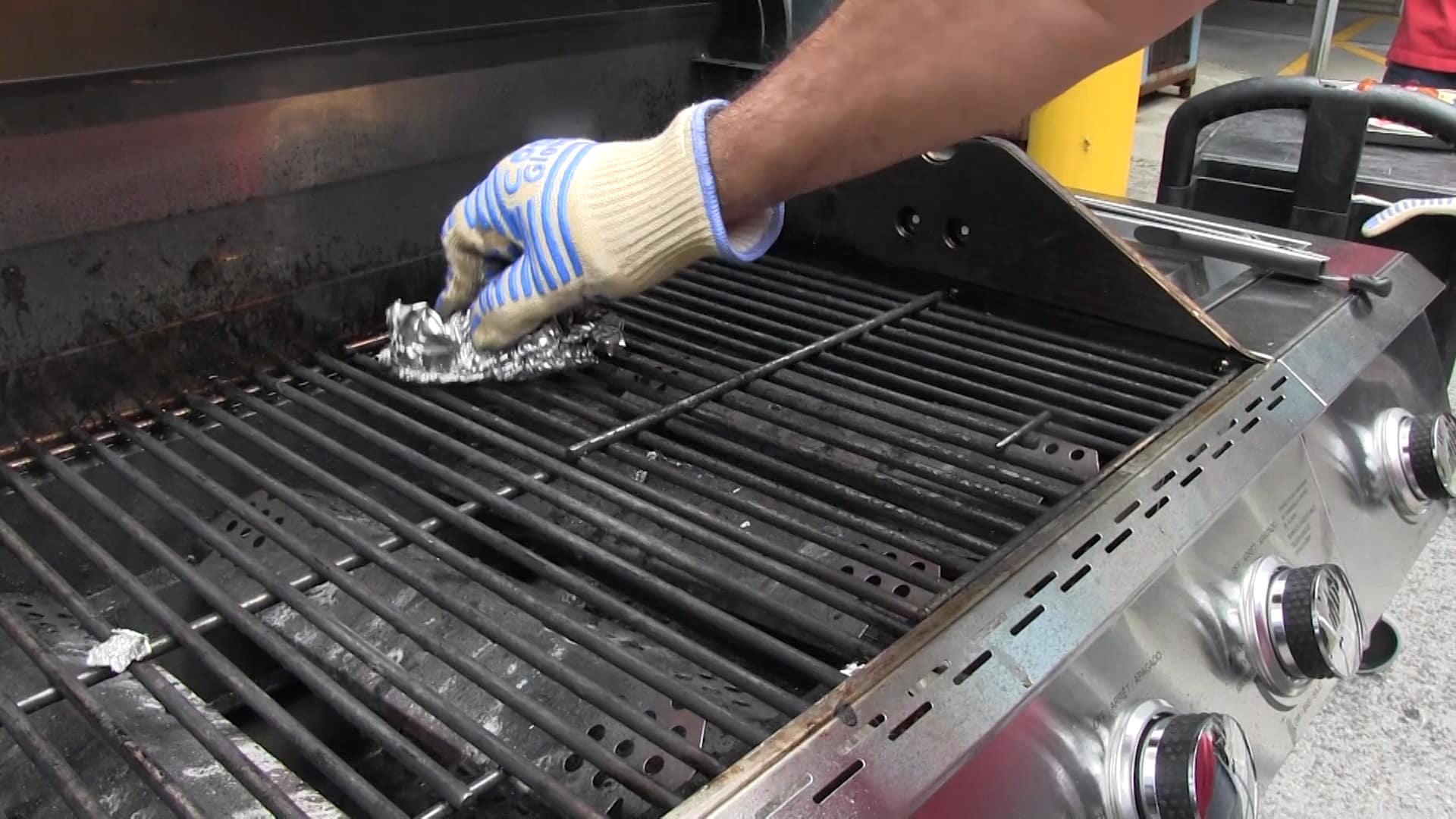 wash gas grill