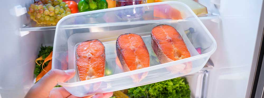 Refrigerate your Salmon