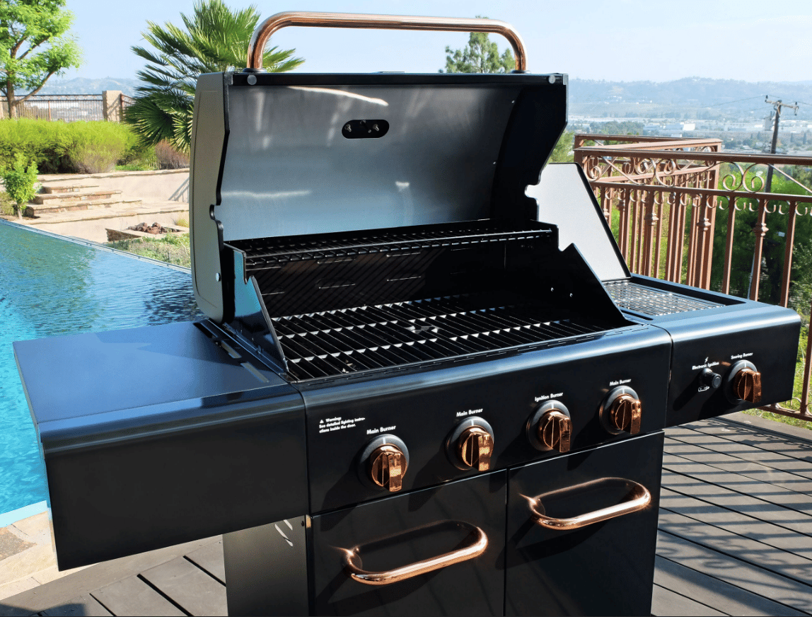 The RevoAce 4 Burner Liquid Propane Gas Grill