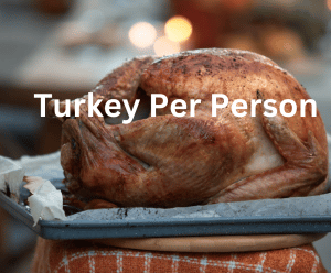 turkey per person