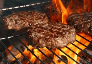 grilled burgers