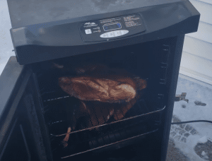 turkey in electric smoker